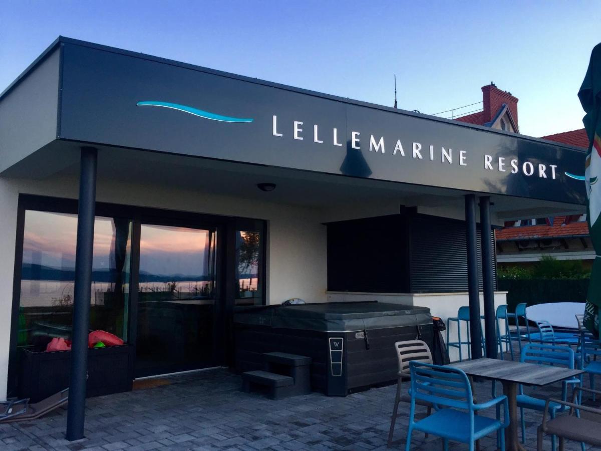 Lelle Marine Resort Malna Apartman Балатонлеле Екстериор снимка